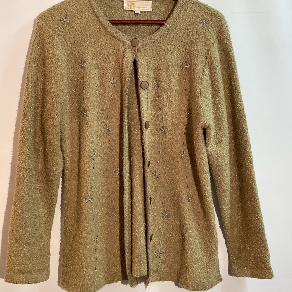 Variations - Granny Button down Cardigan. Size S
